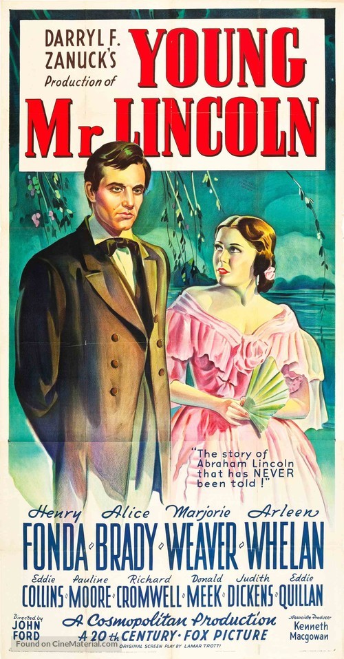 Young Mr. Lincoln - Movie Poster