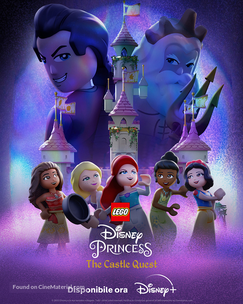 LEGO Disney Princess: The Castle Quest - Italian Movie Poster