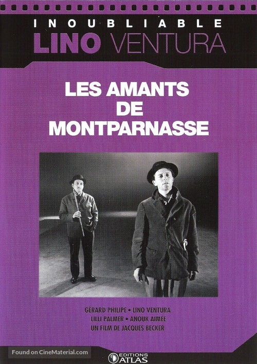 Les Amants de Montparnasse (Montparnasse 19) - French DVD movie cover