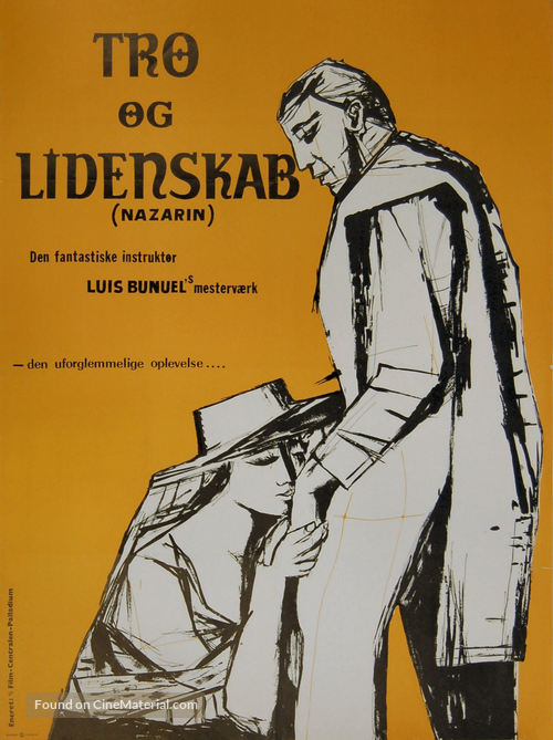 Nazar&iacute;n - Danish Movie Poster