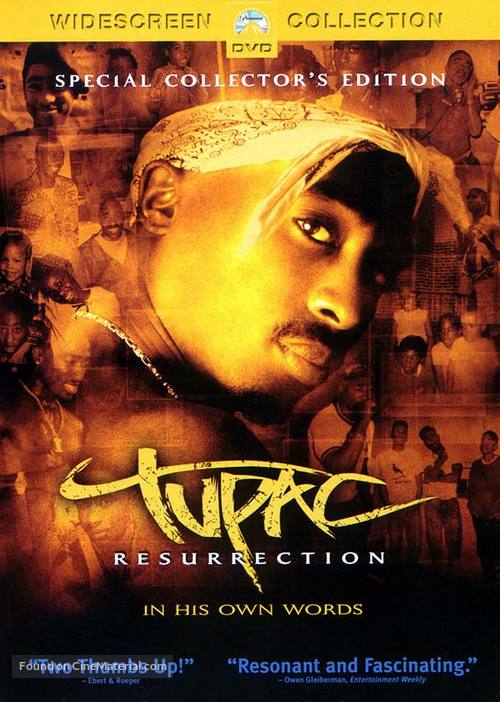 Tupac Resurrection - DVD movie cover