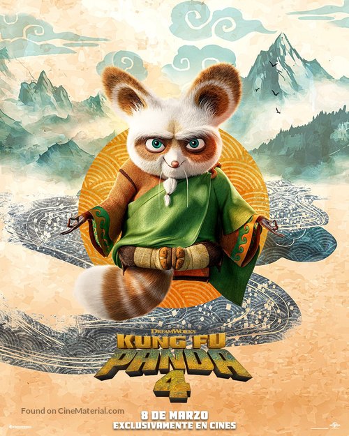 Kung Fu Panda 4 - Spanish Movie Poster