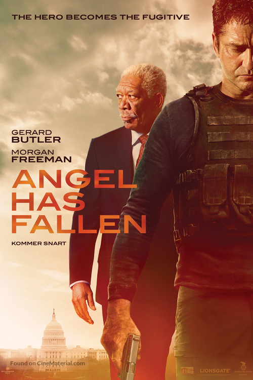 Angel Has Fallen - Danish Movie Poster