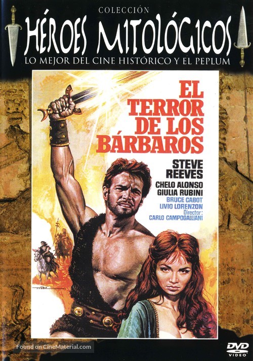 Il terrore dei barbari - Spanish Movie Cover