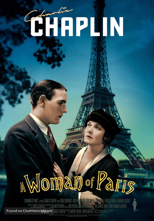 A Woman of Paris: A Drama of Fate - Swedish Movie Poster