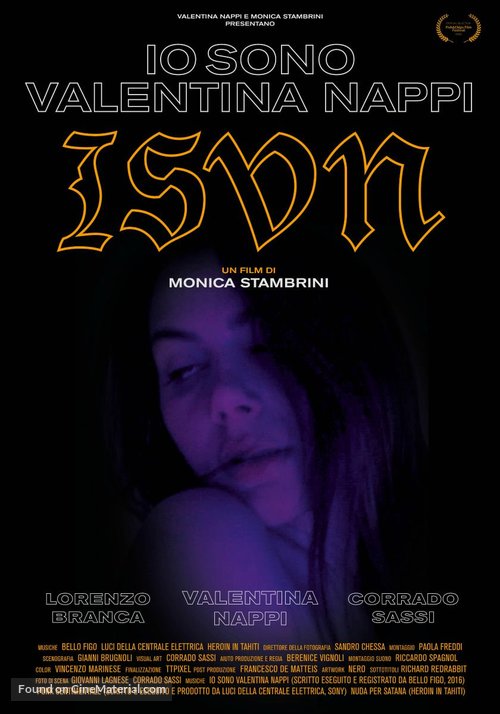 Io sono Valentina Nappi - Italian Movie Poster