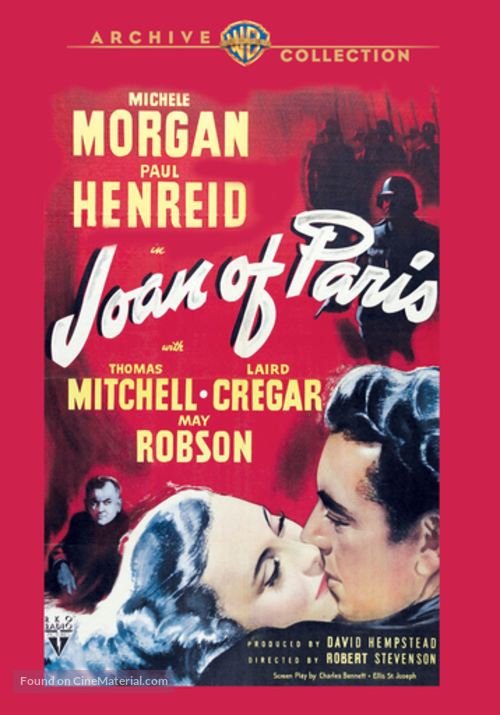 Joan of Paris - DVD movie cover