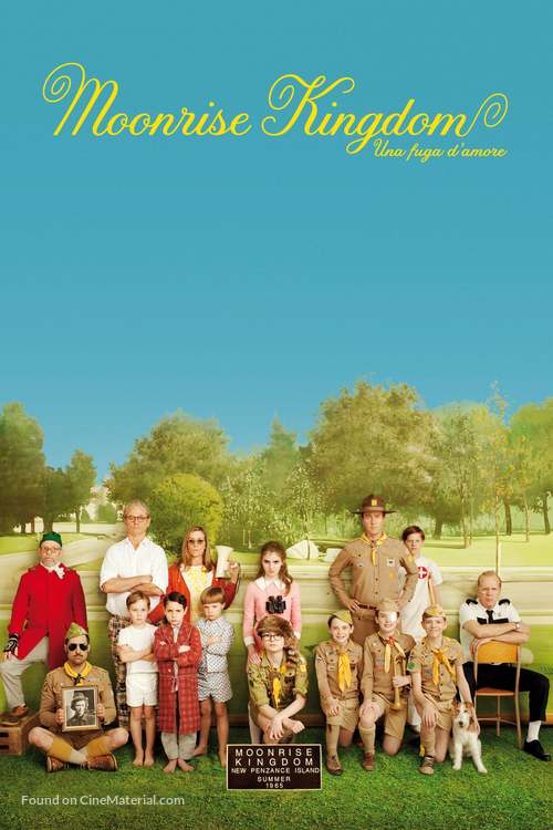 Moonrise Kingdom - Italian Movie Cover