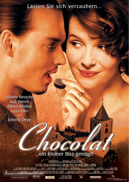 Chocolat - German Movie Poster