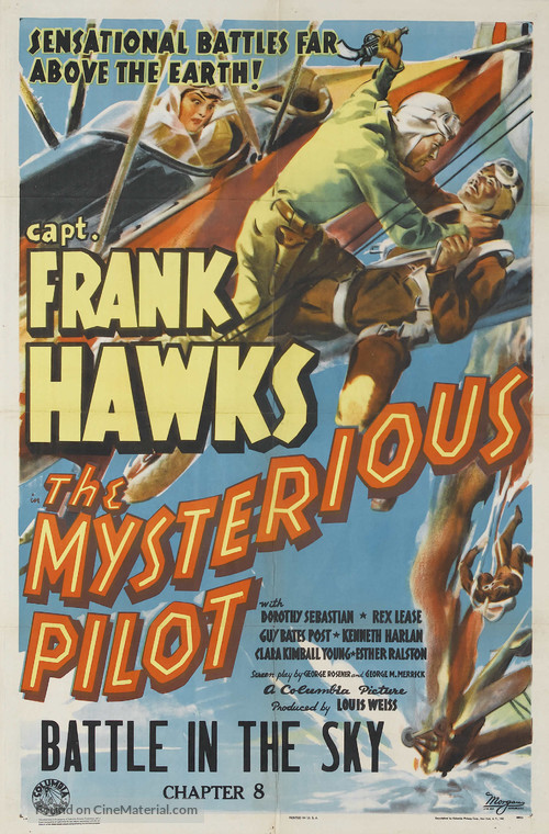 The Mysterious Pilot - Movie Poster