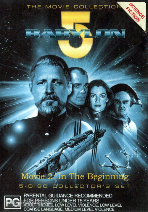 Babylon 5: In the Beginning - Australian DVD movie cover