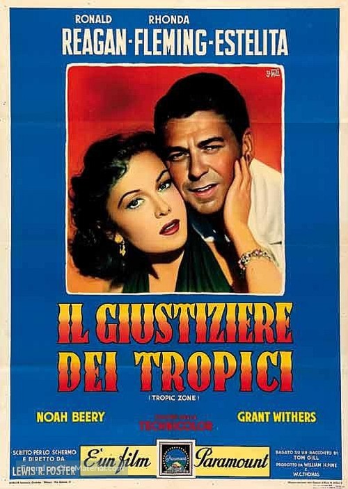 Tropic Zone - Italian Movie Poster