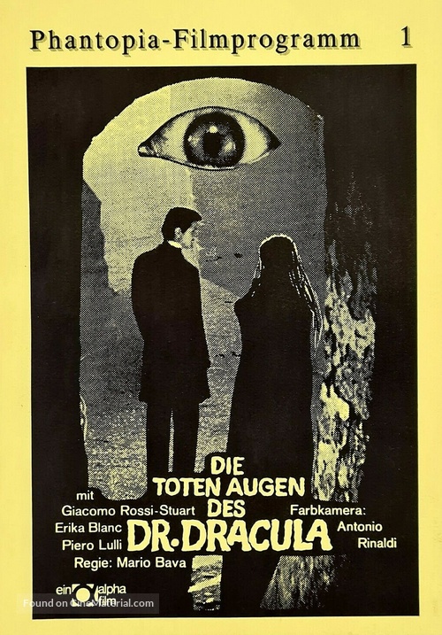 Operazione paura - German poster