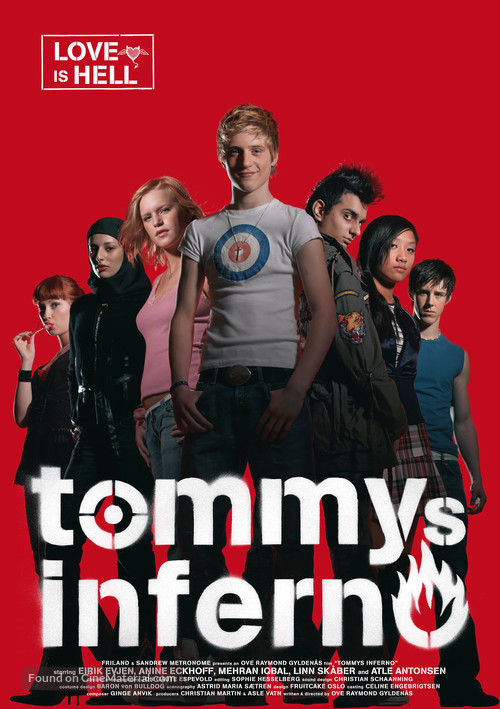 Tommys Inferno - Danish Movie Poster