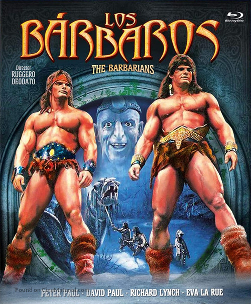 The Barbarians - Spanish Movie Cover