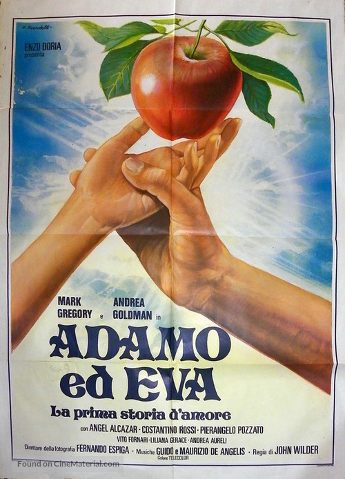 Adamo ed Eva, la prima storia d&#039;amore - Italian Movie Poster