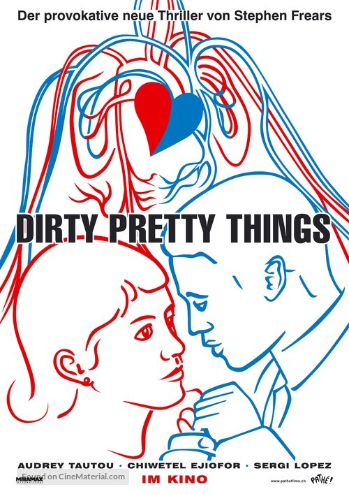 Dirty Pretty Things - German Movie Poster