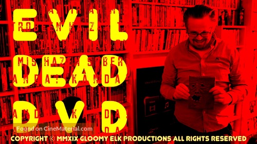 Evil Dead dvd - Norwegian Movie Poster