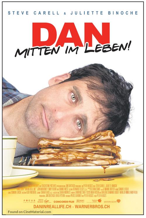Dan in Real Life - Swiss Movie Poster