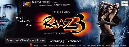 Raaz 3: The Third Dimension - Indian Movie Poster