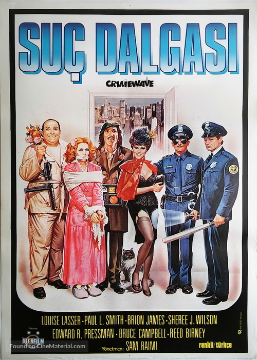 Crimewave - Turkish Movie Poster