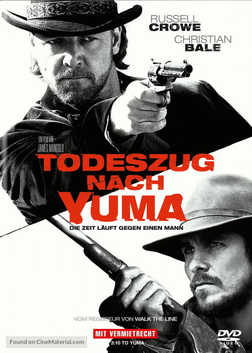 3:10 to Yuma - German DVD movie cover