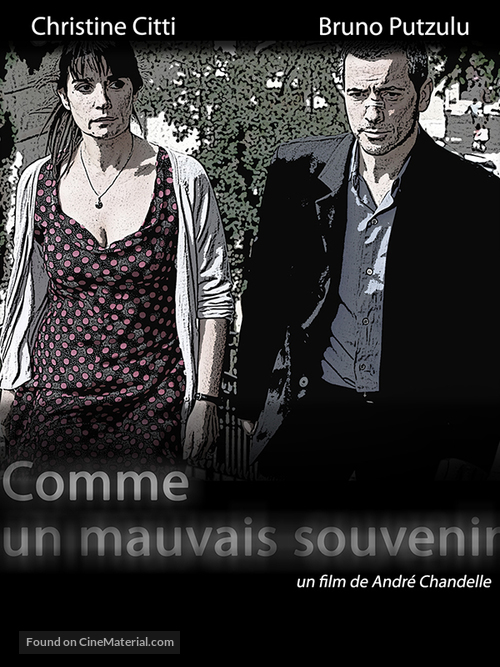 Comme un mauvais souvenir - French Movie Cover