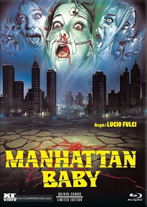Manhattan Baby - Austrian Blu-Ray movie cover