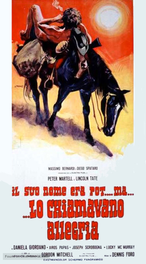 Il suo nome era Pot - Italian Movie Poster