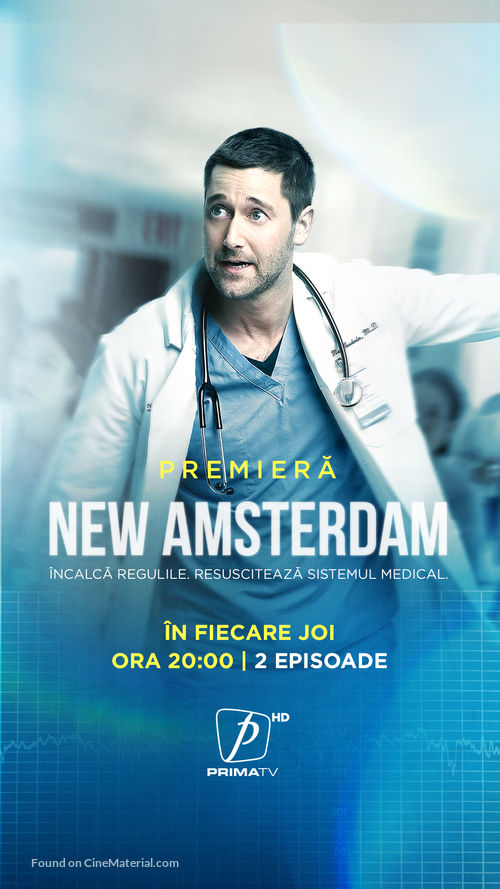 &quot;New Amsterdam&quot; - Romanian Movie Poster