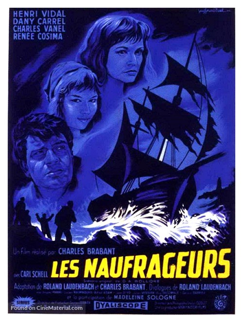 Les naufrageurs - French Movie Poster