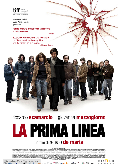 La prima linea - Italian Movie Poster