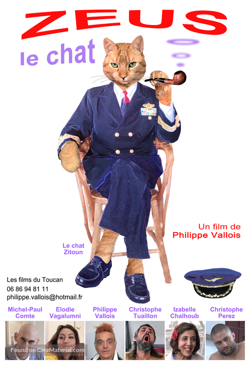 Zeus le chat - French Movie Poster