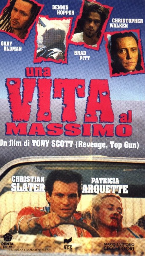 True Romance - Italian Movie Cover