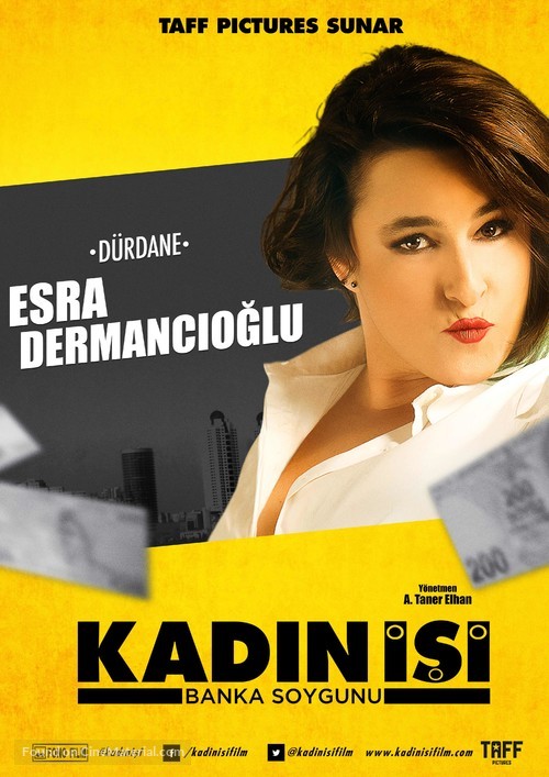 Kadin Isi Banka Soygunu - Turkish Movie Poster