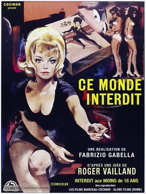 Questo mondo proibito - French Movie Poster