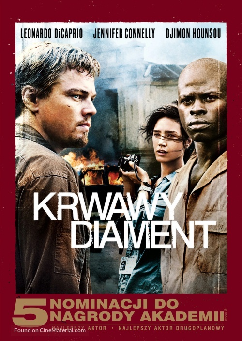 Blood Diamond - Polish DVD movie cover