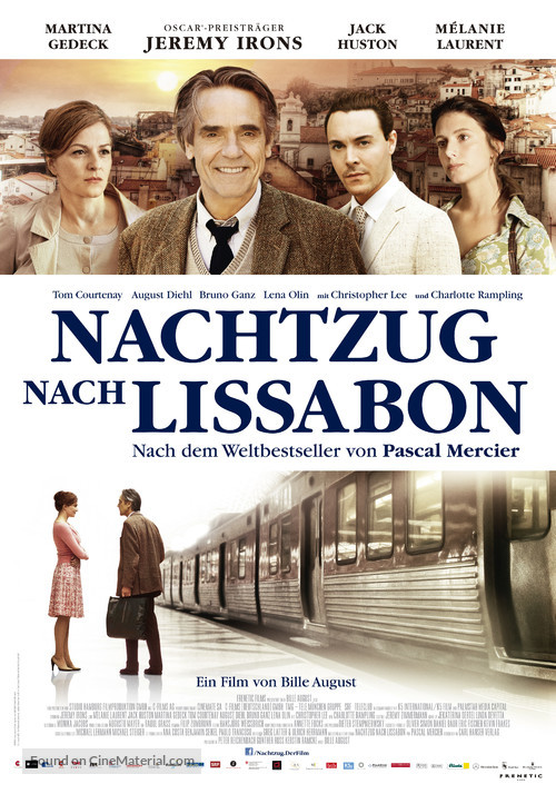 Night Train to Lisbon - Swiss Movie Poster