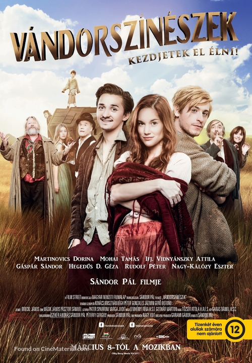 V&aacute;ndorsz&iacute;n&eacute;szek - Hungarian Movie Poster