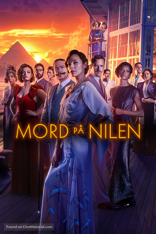 Death on the Nile - Norwegian Movie Cover