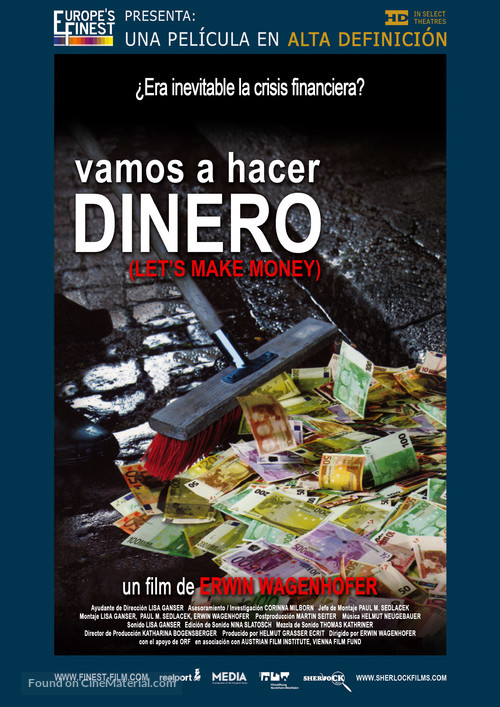 Let&#039;s Make Money - Spanish Movie Poster