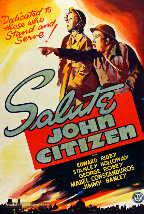 Salute John Citizen - British Movie Poster