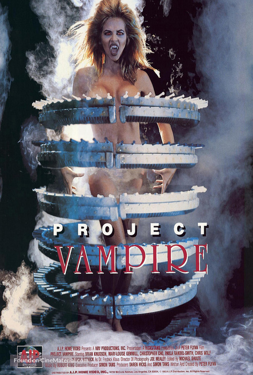 Project Vampire - Video release movie poster