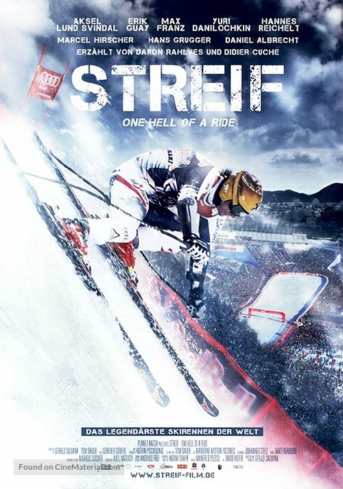 Streif: One Hell of a Ride - German Movie Poster