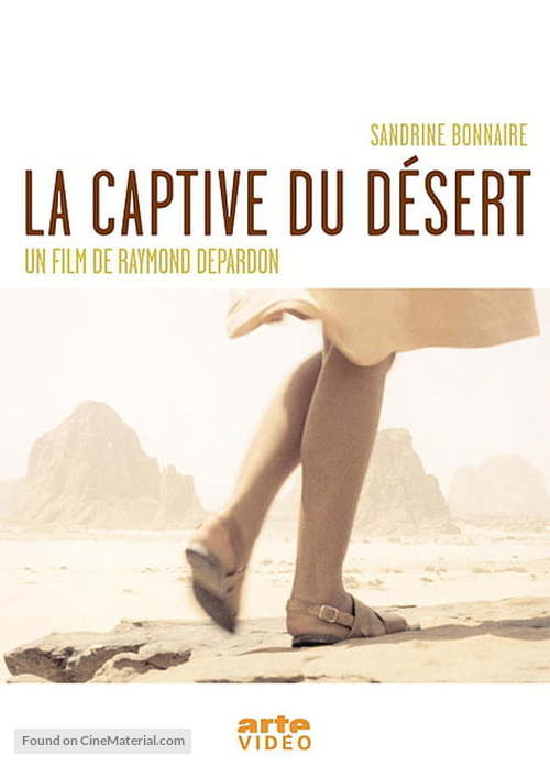 La captive du d&eacute;sert - French Movie Cover