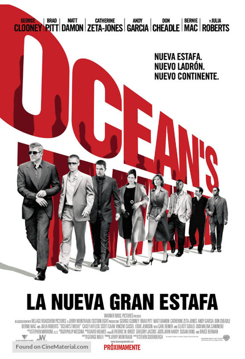 Ocean&#039;s Twelve - Mexican Movie Poster