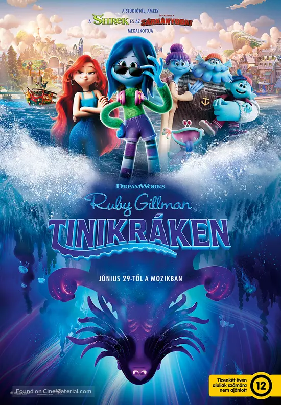 Ruby Gillman, Teenage Kraken - Hungarian Movie Poster