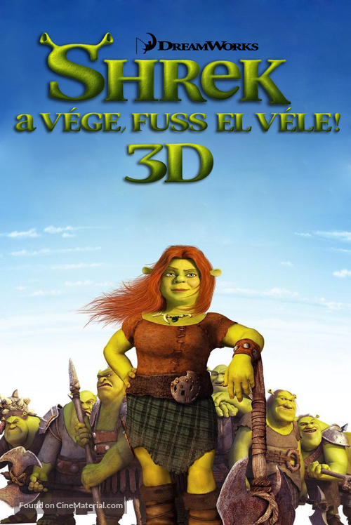 Shrek Forever After - Hungarian Movie Poster