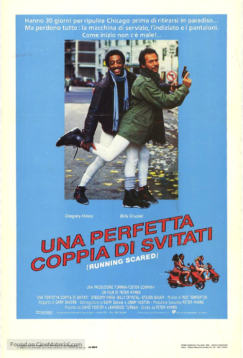 Running Scared - Italian Movie Poster