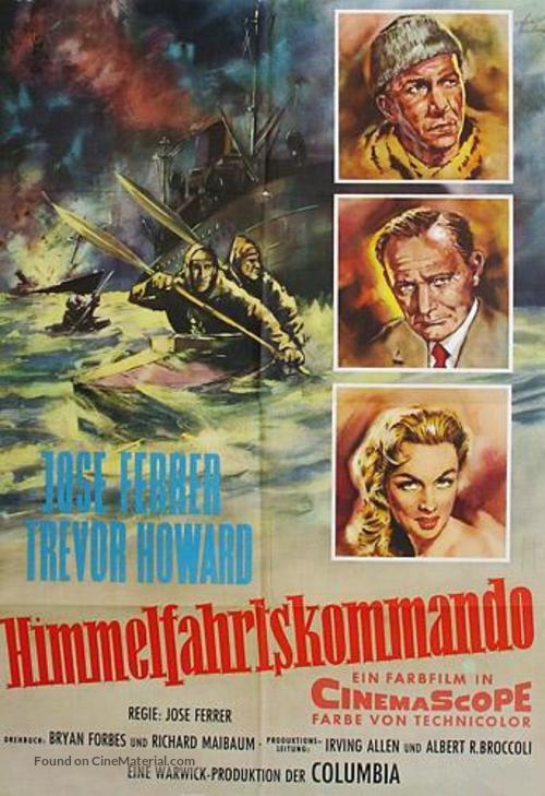 The Cockleshell Heroes - German Movie Poster